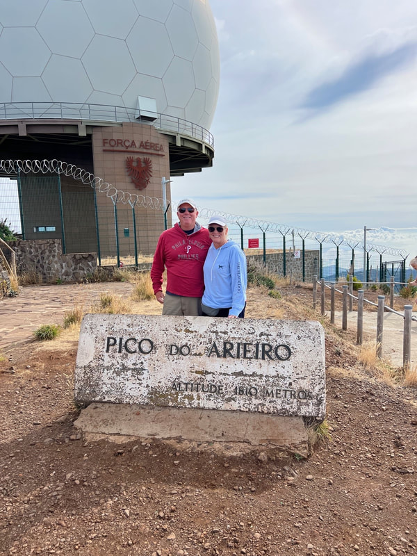 Standing 6000 ft above sea level on Pico do Arieiro